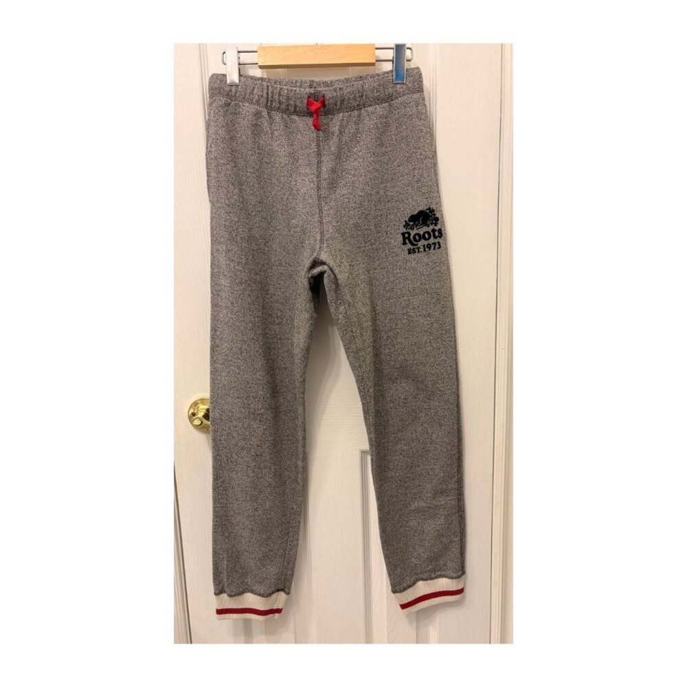 Cabin Sweatpants Colour: GREY OAT PEPPER [kids: size 14 or women's size SMALL]